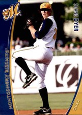 2012 Montgomery Biscuits Grandstand #6 Shane Dyer Greeley Colorado Baseball Card