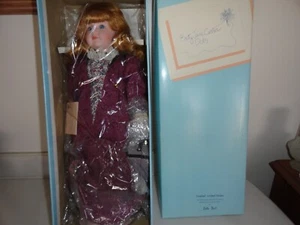NIB 1992 Betty Jane Carter Bette Ball Goebel Musical Porcelain Doll  "GENEVA" pl - Picture 1 of 9