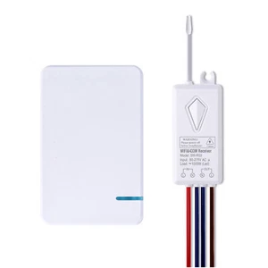 Wireless Light Switch w/ Wifi Receiver Phone Voice Remote Control for Smart Home - Picture 1 of 12