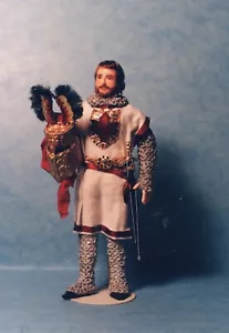 Mini casa delle bambole modello 1:12: KNIGHT IN CHAIN MAILLE PS915 - Foto 1 di 3