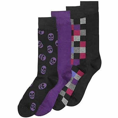 Alfani Spectrum Men's 4 Pairs Of  Socks  Fit Shoe Sz 7-12/Sock Sz 10-13 NEW - Image 1 of 3