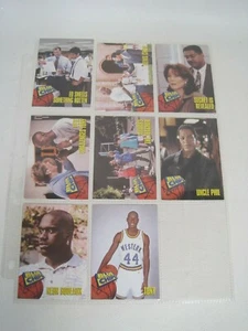 Lote de 8 tarjetas coleccionables de baloncesto de la NBA Blue Chips con hoja de carpeta (tío Phil) - Imagen 1 de 8