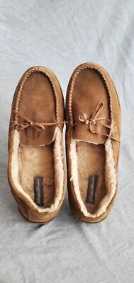 Zapatillas de hombre Eddie Bauer marrón/bronceado XXL, espuma viscoelástica Foto 1 de 4