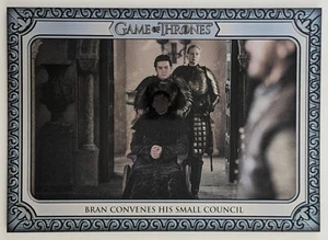Game of Thrones Iron Anniversary Inflexions #196 Bran Convenes His Small Council - Picture 1 of 2