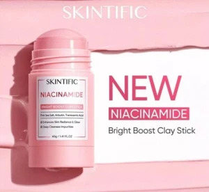 Skintific Niacinamide Bright Boost Clay Stick  💯% ORIGINAL - Picture 1 of 9