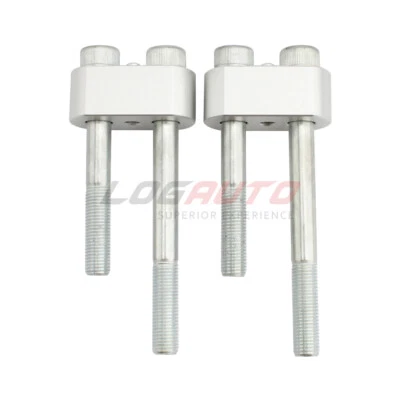 Abrazadera de montaje de aluminio para elevadores de manillar Triumph Tiger 800 2011-2014 Explorer 1200 Foto 1 de 4