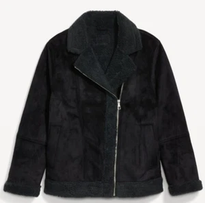 Womens 4X winter coat Black With Fleece Inside - Picture 1 of 7