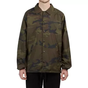 INDEPENDENT Men's Windbreaker Jacket BTGC PATCH COACH - Camo - Small - NWT - Picture 1 of 3