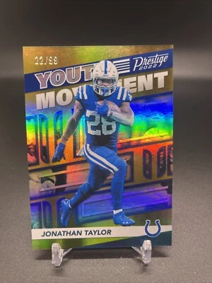 2022 Panini Prestige - Youth Movement Xtra Points Gold #YM-18 Jonathan Taylor... - Image 1 of 2