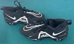 Nike Alpha Menace 3 Shark Mens Football Cleats Size 8 Wide ColorBlack CV0584-001 - Picture 1 of 7