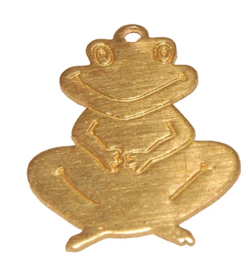 Dije Rana Tono Dorado J1323 Foto 1 de 4