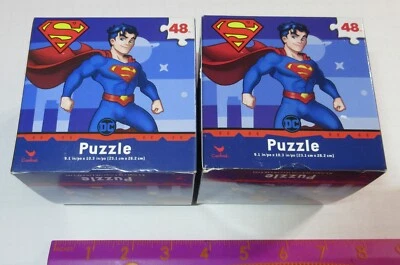 DC Superman 48 Piece Puzzle NEW Unopened lot of 2! by Cardinal / WB 2020 - Image 1 of 4