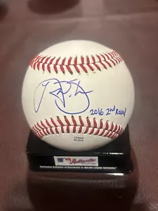 NICK SOLAK FIRMADO Autografiado Liga del Este MiLB BÉISBOL Rays Rangers Yankees - Imagen 1 de 2