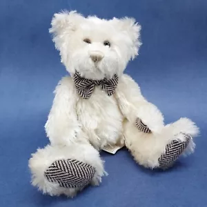 Vintage First & Main Teddybär seltener Bär Nr. 1482 mit süßer Fliege - Bild 1 von 9