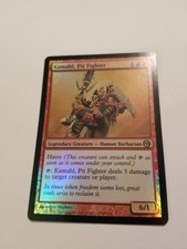 1 x Kamahl, Pit Fighter - Foil - NM - NP - Magic The Gathering - MTG