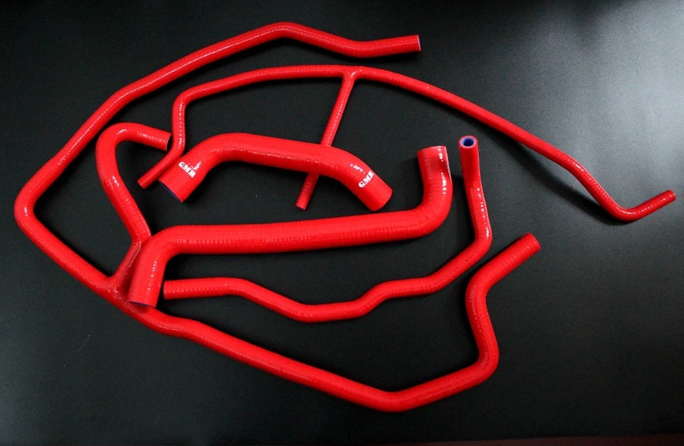 NEW RED Silicone Radiator Hose Kit Fit Chevy 2006-2008 2007 Corvette Z06 7.0L V8 - Image 1 of 1