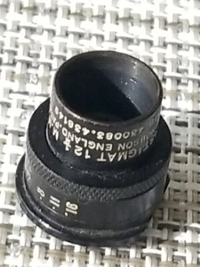 Taylor Hobson Mytal Anastigmat 12 1/2 F2.5 Cine Lens D Mount - Picture 1 of 8