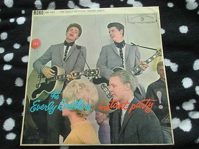 Everly Brothers ‎– Instant Party Warner Bros. Rec WM 4061MONO UK Vinyl LP Album  - Image 1 of 4