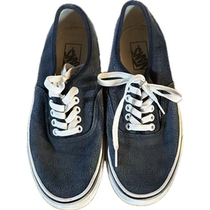 Vans Authentic Deboss OTW Sneakers Uomo Blu Taglia 7,5 Casual - Foto 1 di 8