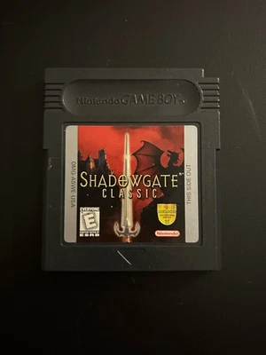 Shadowgate Classic - Somente cartucho de jogo colorido para Nintendo Game Boy - Imagem 1 de 4