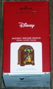 Hallmark Disney Mickey Mouse Radio Magic Keepsake Weihnachtsschmuck 2021 NEU - Bild 1 von 2