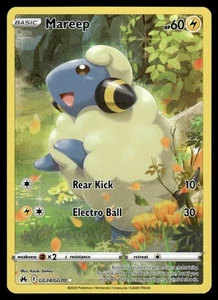 Mareep GG34/GG70 Crown Zenith: Galarian Gallery Pokemon - Bild 1 von 2