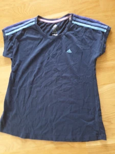 Sportshirt von adidas Gr.L, blau - Bild 1 von 3