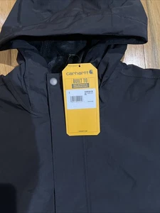 Carhartt Men's Loose Fit Midweight Storm  Jacket OJ6434 M Size Large - Picture 1 of 2