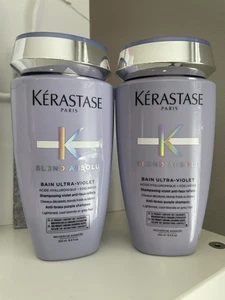 2 X Kerastase Blond Absolu Bain Ultra-Violet 250ml - Picture 1 of 2