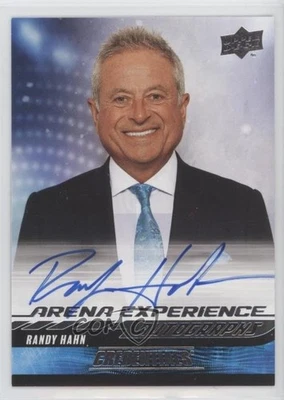 2024-25 Upper Deck Credentials Arena Experience Auto Randy Hahn #AE-RH Auto - Image 1 of 2