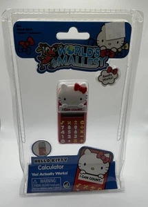 A Very Rare Worlds Smallest New Sanrio 2021 Hello Kitty Working Calculator - Picture 1 of 2