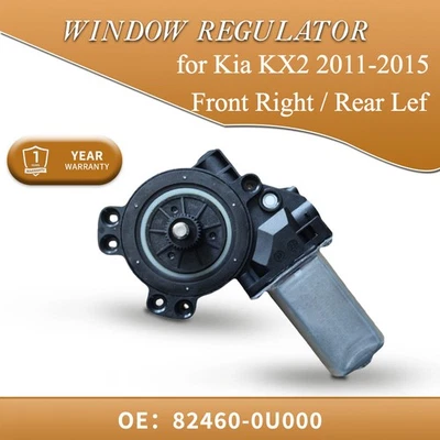 Suitable for Kia KX2 2011-2015 front left /RL window regulator motor 82460-0U000 - Image 1 of 4