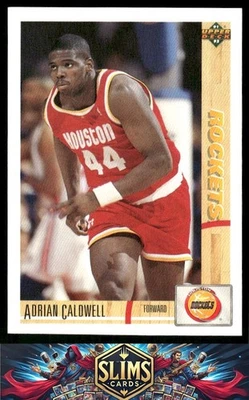 1991-92 Upper Deck Houston Rockets Adrian Caldwell #310 - Image 1 of 2