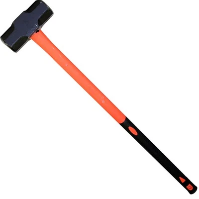 Professional Heavy Duty 14Lb Sledge Hammer with Fibre Shaft and Rubber Handle - Image 1 of 4