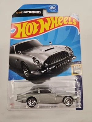 Hot Wheels Aston Martin 1963 DB5 (2024 Series) Goldfinger James Bond.  - Image 1 of 3