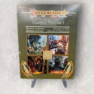 Dragonlance Classics Volume 1 D&D TSR 9291 No Maps Dungeons And Dragons - Imagen 1 de 18