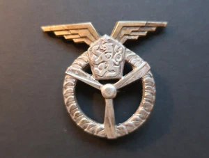 CSSR Tschechoslowakei Luftwaffe Piloten Leistungsabzeichen Abzeichen - Bild 1 von 4