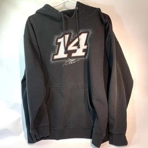 NASCAR Tony Stewart #14 Hooded Sweatshirt Mens Size XL Cover