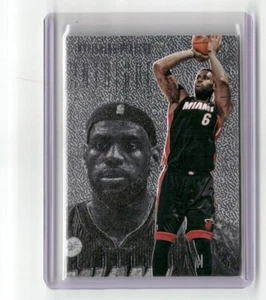 LOTE DE 4 TARJETAS 2013/14 PANINI INTRIGUE LEBRON JAMES #4, #6, #8, #9 - Imagen 1 de 8