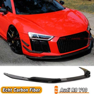 Se adapta a Audi R8 V10 Gen 2 2015-18 alerón delantero labio delantero alerón labio - Imagen 1 de 12