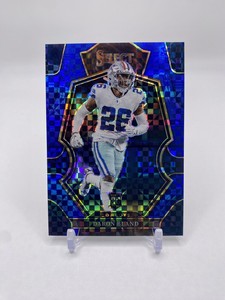 2022 Panini Select DARON BLAND RC Blue Checker PRIZM #’d /149 Cowboys #130