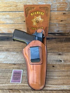 Vintage Bianchi 100 Sz14 Professional IWB Holster For Browning Hi Power USA Made - Picture 1 of 3