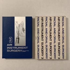 Air Instrument Surgery Volume 3 Facial And Oral 1973 Hardcover In Slipcase - Picture 1 of 11