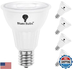 4 Pack R14 LED Bulb 6W E17 Base Mini Spotlight Floodlight Light Bulb Dimmable - Picture 1 of 5