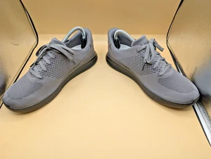 Kizik LIMA Knit Sneakers Hands Free Grey Shoes Men's 10US WIDE Women's 11.5 US - Picture 1 of 10