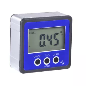 4*90° Digital Magnetic Angle Finder Level Box Protractor Inclinometer Gauge W9D5 - Picture 1 of 9