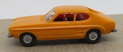 Micro WIKING Ho 1/87 Ford Capri I Arancione #202 No. Box - Immagine 1 di 4