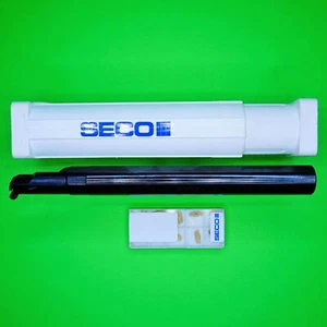 WSP Klemmhalter SECO Ø 25mm A25S-CGHR1303 mit Ik NEU + LCMF WSP 10 Stück NEU - Picture 1 of 12