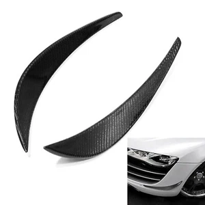 Fit For Audi R8 V8 V10 07-15 Front Bumper Splitter Canard Fins Trims Real Carbon - Afbeelding 1 van 12