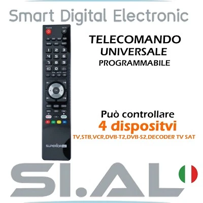 Telecomando universale TV SKY Decoder tv sat riprogrammabile da PC - Immagine 1 di 2
